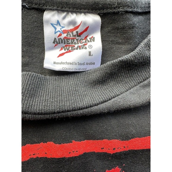 VTG 1998 WCO NWO Wolfpack Bad Ass Arrived And Is Here To Stay T Shirt L - Picture 2 of 6